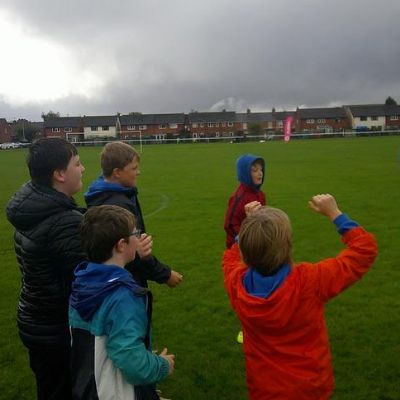 Team building at the values games in Hereford