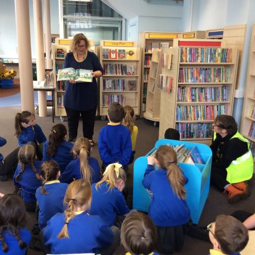Trip to Kington Library